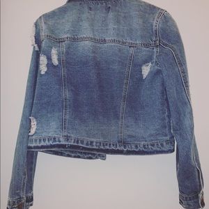 Distressed Denim Jacket